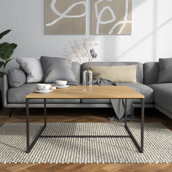 Couchtisch INDUSTRIAL schwarz
